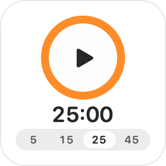 A timer widget
